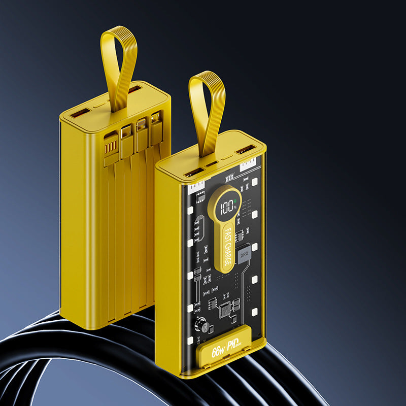 R-743 (10000 mAh 22.5W Battery Pack with USB-C in&Out LED Display,Supports Fast Charging)