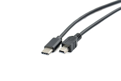 <0.5m Type-C Male to Mini Male R-mini usb