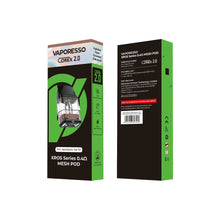 Vaporesso XROS Pods | 4-Pack（Corex 0.4Ω Mesh 3mL）